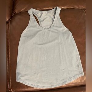 Lululemon Light Blue Love Tank Top